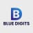 Blue digits